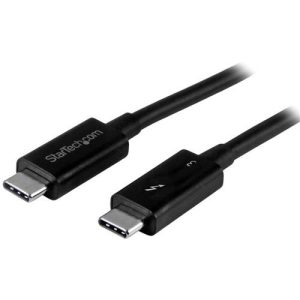 Cable de 0 5m Thunderbolt 3 USB-C (40Gbps) - Compatible - TBLT34MM50CM - STARTEC