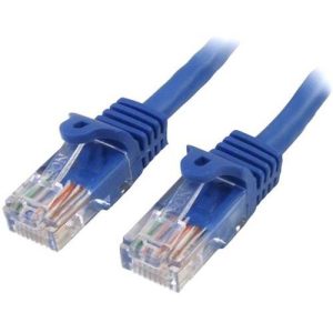 Cable de Red de 0 5m Azul Cat5e Ethernet RJ45 sin E - 45PAT50CMBL - STARTECH