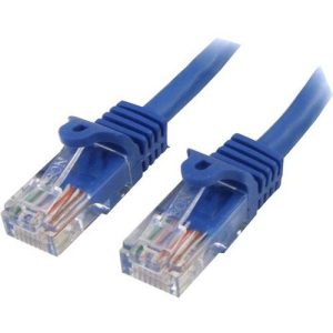Cable STARTECH de 5m de red Ethernet Cat5e RJ45 sin traba snagless - - 45PAT5MBL