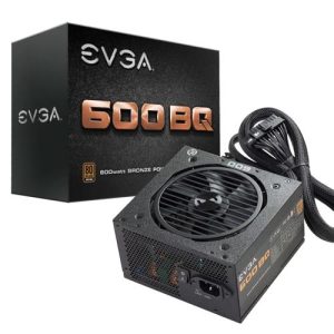 Fuente de Poder EVGA 600 W FUENTE PODER 80 PLUS BRONZE CERTIFICADA SEMI MODULAR