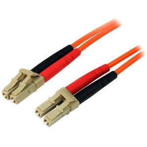 Cable Patch de Fibra Duplex Multimodo 50/125 2m LC - LC - 50FIBLCLC2 - STARTECH