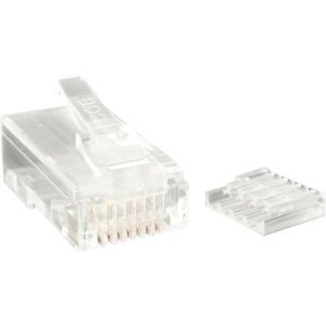 Cable Paquete de 50 Unidades de Conectores RJ45 Cat6 Modulares - CRJ45C6STR50 -