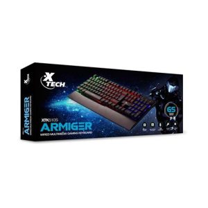 Teclado Armiger Xtech GamingKybd wrd USB Spa MCol Backlight - XTK-510S