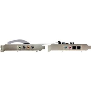 Tarjeta de sonido STARTECH /PCI Express con sonido envolvente de 7. - PEXSOUND7CH