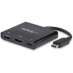 Adaptador STARTECH Multifunción USB-C a HDMI 4K con Entrega de Pote -