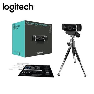 Logitech HD Pro Webcam C922 Cmara web - color - 720p 1080p - H.264 - 960-001087
