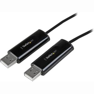 Cable STARTECH Switch Conmutador KM USB de 2 Puertos con Transferencia - SVKMS2