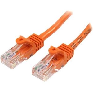 Cable de Red de 5m Naranja Cat5e Ethernet RJ45 sin En - 45PAT5MOR - STARTECH