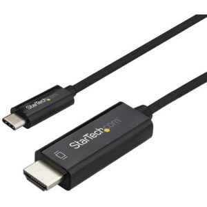 Adaptador STARTECH Cable  de 1m USB-C a HDMI 4K 60Hz - Negro