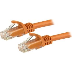 Cable de Red Ethernet Cat6 Snagless de 3m Naranja - Startech- N6PATC3MOR
