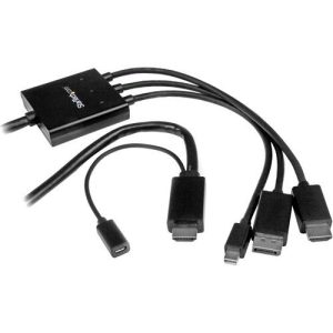 Cable Conversor HDMI STARTECH DisplayPort o Mini DisplayPort a HDMI - DPMDPHD2HD