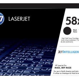 Toner HP 58X Negro 10000 Páginas M404DW M428FDW - CF258X