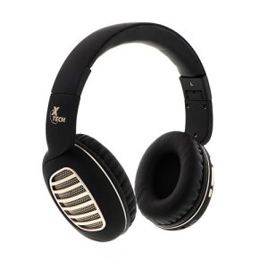 Audífonos bluetooth palladium negro dorado Vol/Mic - XTH-630GD - Xtech