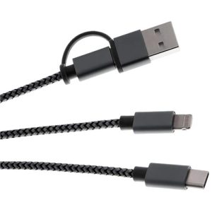 Cable 5 in1 charg cabl USB A or C to MicUSB-Light orC - XTC-560 - Xtech