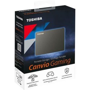 Disco HDTX110XK3AA - Toshiba Portable Hard Drive Canvio Gaming black 1TB