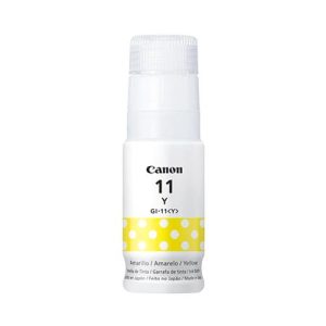Botellas de tinta GI-11Y TINTA CANON YELLOW 70ML G2160 G3160 4536C001