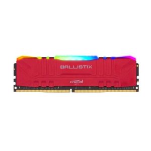 Memoria BL16G32C16U4RL - CRUCIAL BALLISTIX RGB RED 16GB DDR4 DIMM 3200 mhz