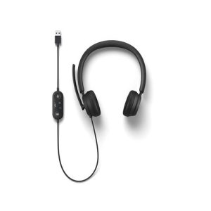 Audífono Micrófono 6ID-00012 - Microsoft Headset - Wired - USB EN/SP Black
