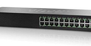 CISCO SYSTEMS 24-PORT GB ETHERNET - SG110-24-NA - SWITCH