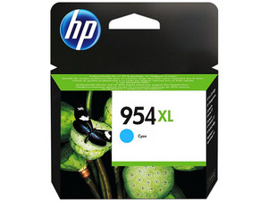 Cartridge HP 954XL CYAN 1600 PAG OFFICEJET 8710 8720 8730 8210 - L0S62AL