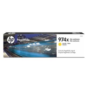 Cartuchos de Tinta Cartridge HP 974A Amarillo Original PageWide CRTG - L0R93AL