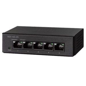 Switch CISCO CL Small Business Switch wall-mountable DC power - SG110D-05-NA