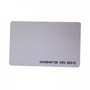 Tarjeta Proximidad THIN ISO Liso con numeros - ID - Card - (thin) - ZK