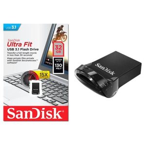 Pendrive - SDCZ430-032G-G46 - SanDisk 32GB Flash Drive Ultra Fit USB 3.1 Z430